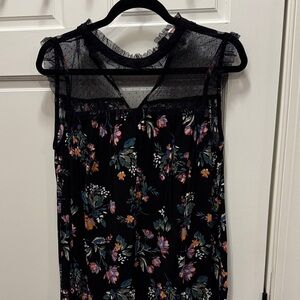 Arizona Jean Company Black Lace Top